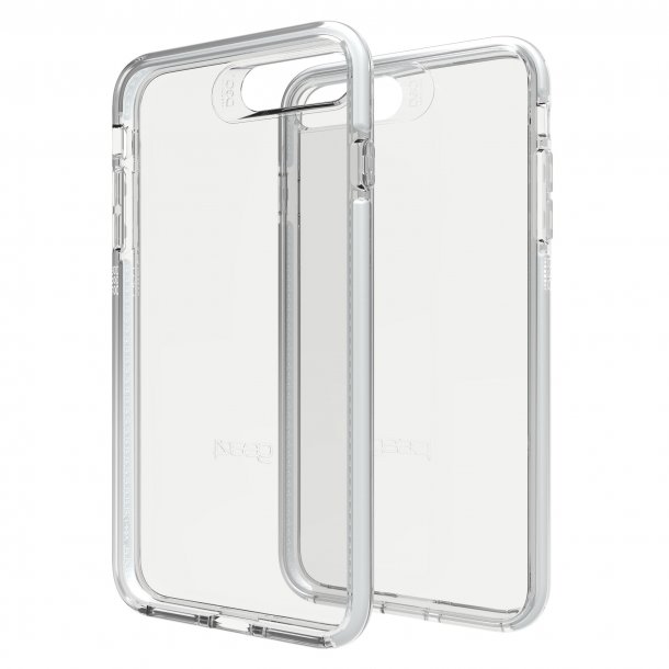 iPhone 8 Plus/7 Plus/6S Plus/6 Plus Gear4 D3O Clear/Silver Piccadilly case