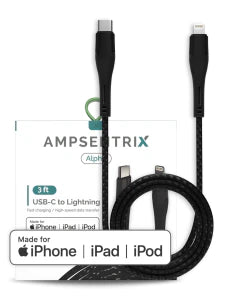 USB Type C to Lightning Cable (MFI Certified) - (Gun Metal)