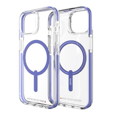 iPhone 14/13 Gear4 D3O Santa Cruz Snap Case - Periwinkle