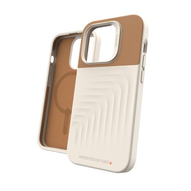 iPhone 14 Pro Gear4 D3O Brooklyn Snap Case - Sand